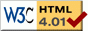 Valides HTML 4.01